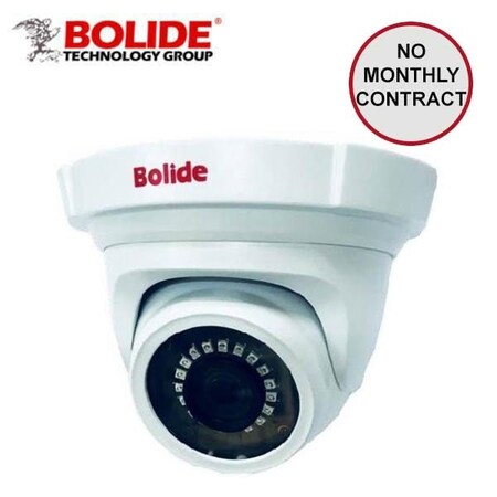 Bolide H.265 5MP 2.8mm Fixed Lens IP67 IR Eyeball Camera, POE, 12VDC, IR Up to 75ft, NDAA Compliant BOL-BN8019-NDAA